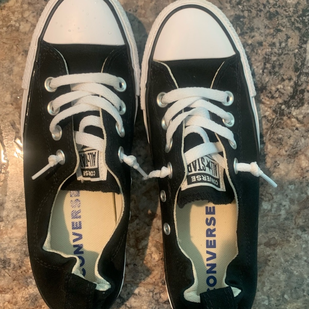 Converse All Star Black New sneaker size 6 women